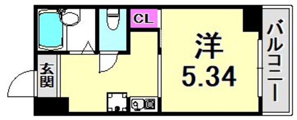 レジェンド西宮の物件間取画像